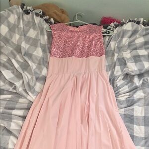 Pink Sequin dress